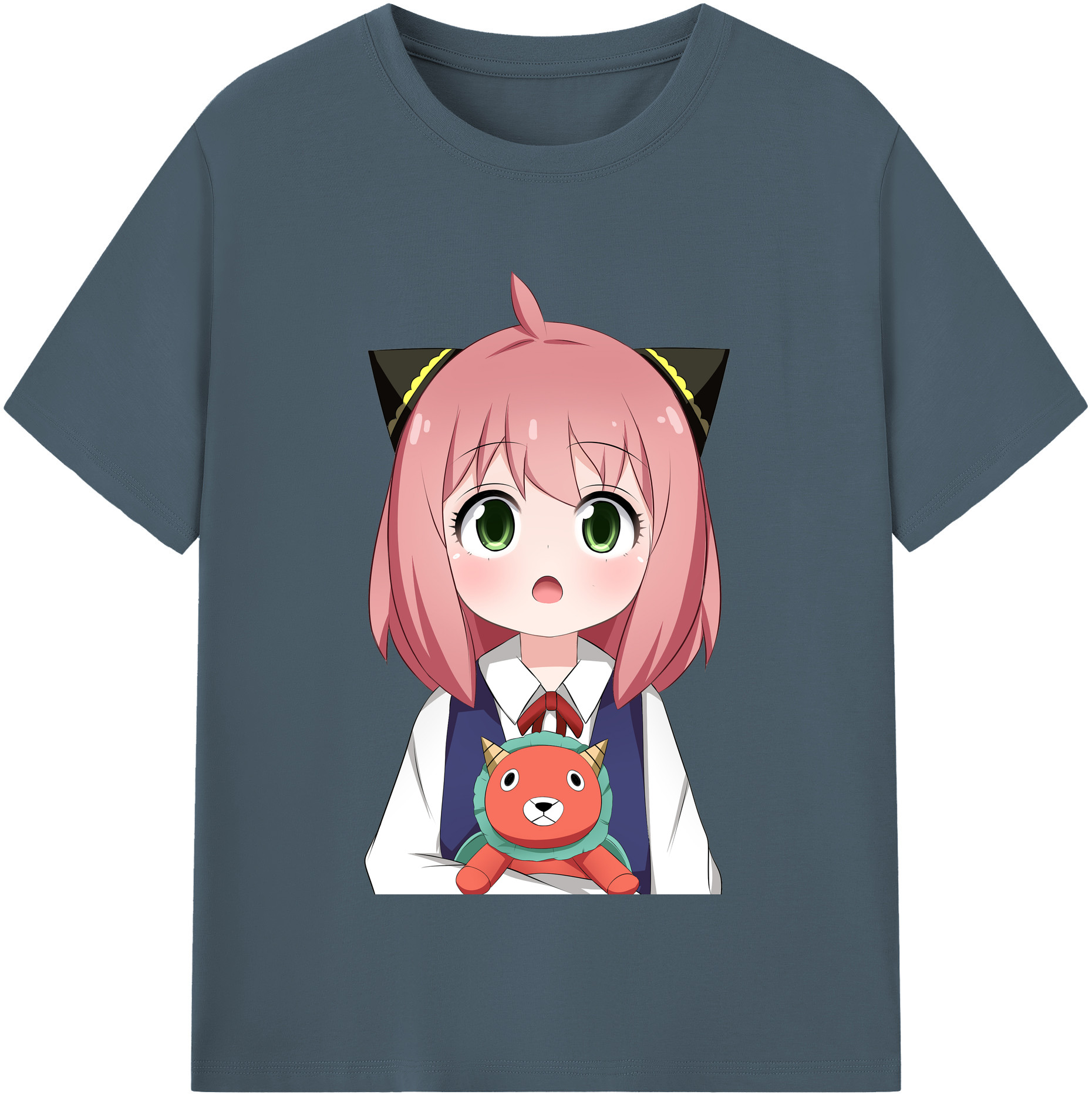 （画像用） SPY×FAMILY间谍家家酒 綿100％半袖Tシャツ（フロントプリント）